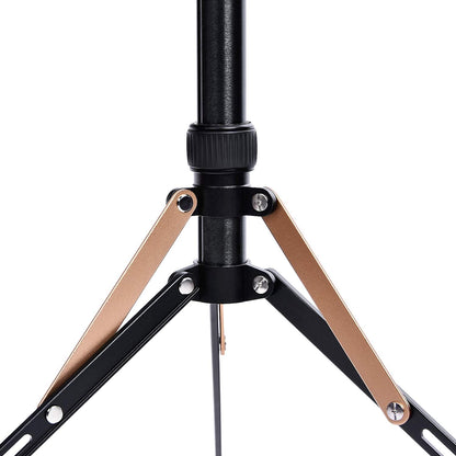 FOSOTO FT-190B 87in Aluminum Alloy Photography LED Light Tripod Stand for Photo Studio Ring Photographic Light, DSLR Cameras, Softbox, Umbrella, Flash, Portrait Shooting Lighting Stand