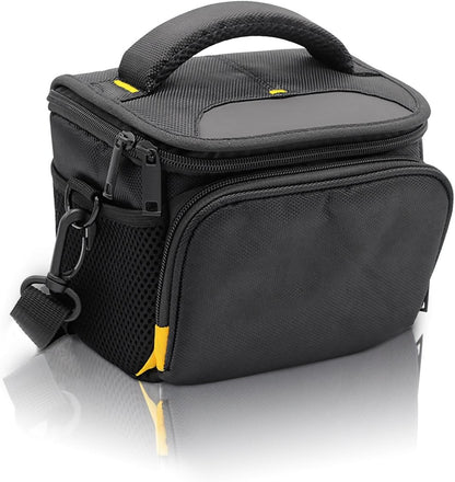FOSOTO Waterproof (with Rain Cover) Camera Case Bag Compatible for Nikon Coolpix L340 B500 L330 L840 L830 L820 L620, Canon PowerShot SX410 SX420 SX530 M5 M100,Fujifilm XT20,Sony Alpha a6000 A6300 Nex7