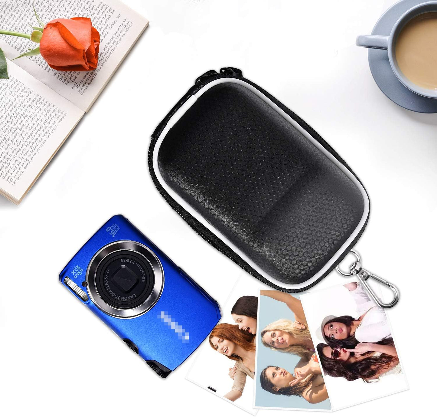 fosoto Compact Digital Camera Case Bag