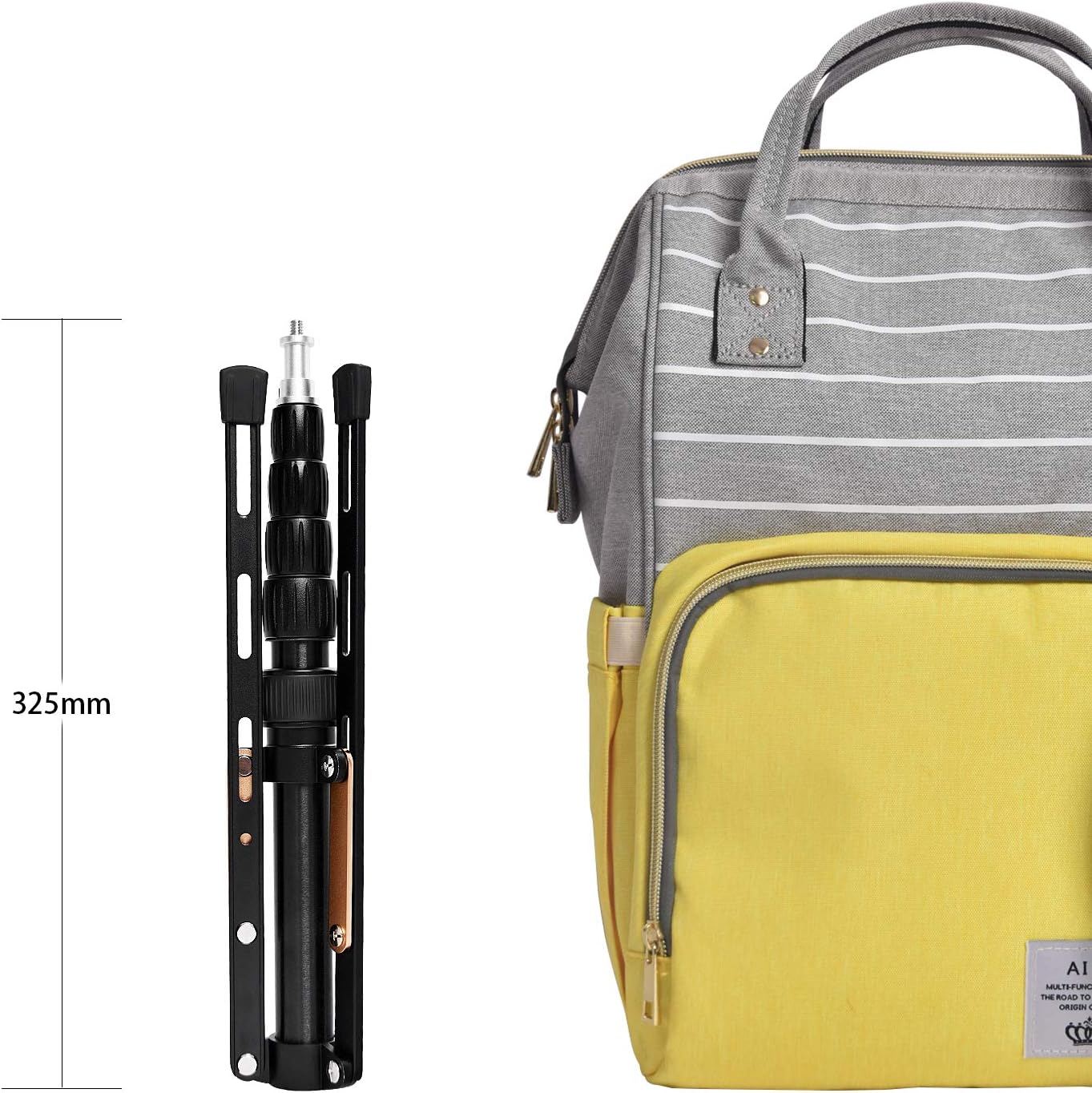 FOSOTO 48in/123cm Mini Portable Light Tripod