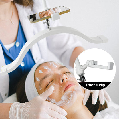 FOSOTO FT - 19 Wall Mount Half Moon Lamp Photograph Fill Light LED Ceiling Light for Barbershop Eyelashes Nail Tattoo Beauty Salon - FOSOTOFOSOTO FT - 19 Wall Mount Half Moon Lamp Photograph Fill Light LED Ceiling Light for Barbershop Eyelashes Nail Tattoo Beauty Salon
