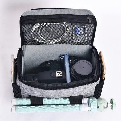 FOSOTO Waterproof DSLR Camera Bag Case,Shockproof Large Camera Lenses bags Compatible for Canon Rebel T7 2000D 4000D 700D 850D,Nikon D3500 D5600 D7500,Sony Photography Cases with Insert and Rain Cover