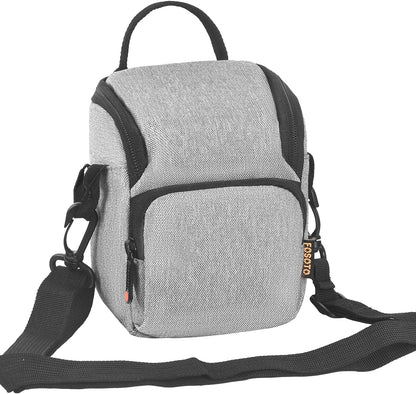 FOSOTO Camera Case Bag Compatible for Nikon L340 L330 B500 L840,Canon SX420 SX720 SX620 G7X, Sony A6000 A6300 a5100 NEX-6 W830 RX100 RX0M2,Panasonic GX85 ZS60 Long Zoom or Compact Syste