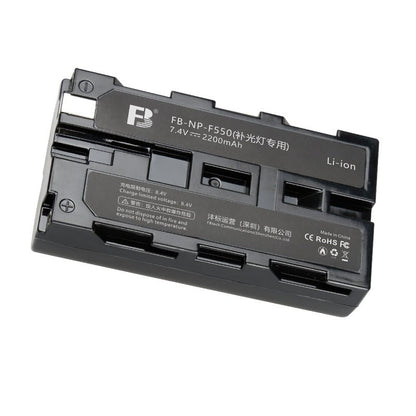 Fosoto FB - NP - F550 Battery Universal Smart Quick Rechargeable Battery For Ring Light lithium - ion Rechargeable Battery+Charger - FOSOTOFosoto FB - NP - F550 Battery Universal Smart Quick Rechargeable Battery For Ring Light lithium - ion Rechargeable Battery+Charger