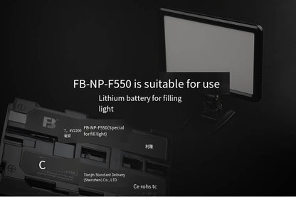Fosoto FB - NP - F550 Battery Universal Smart Quick Rechargeable Battery For Ring Light lithium - ion Rechargeable Battery+Charger - FOSOTOFosoto FB - NP - F550 Battery Universal Smart Quick Rechargeable Battery For Ring Light lithium - ion Rechargeable Battery+Charger