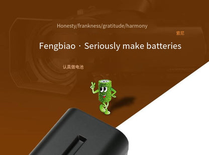 Fosoto FB-NP-F550 Battery Universal Smart Quick Rechargeable Battery For Ring Light lithium-ion Rechargeable Battery+Charger