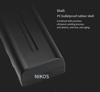 Fosoto FB - NP - F550 Battery Universal Smart Quick Rechargeable Battery For Ring Light lithium - ion Rechargeable Battery+Charger - FOSOTOFosoto FB - NP - F550 Battery Universal Smart Quick Rechargeable Battery For Ring Light lithium - ion Rechargeable Battery+Charger