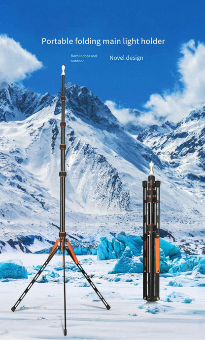 Fosoto SL255 220cm Portable Tripod Photography Light Stand