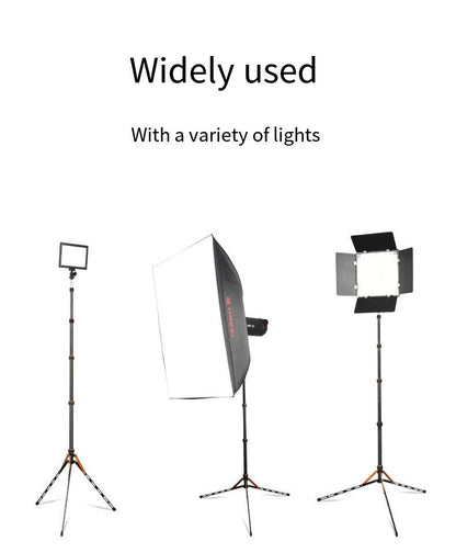 Fosoto SL255 220cm Portable Tripod Photography Light Stand - FOSOTOFosoto SL255 220cm Portable Tripod Photography Light Stand