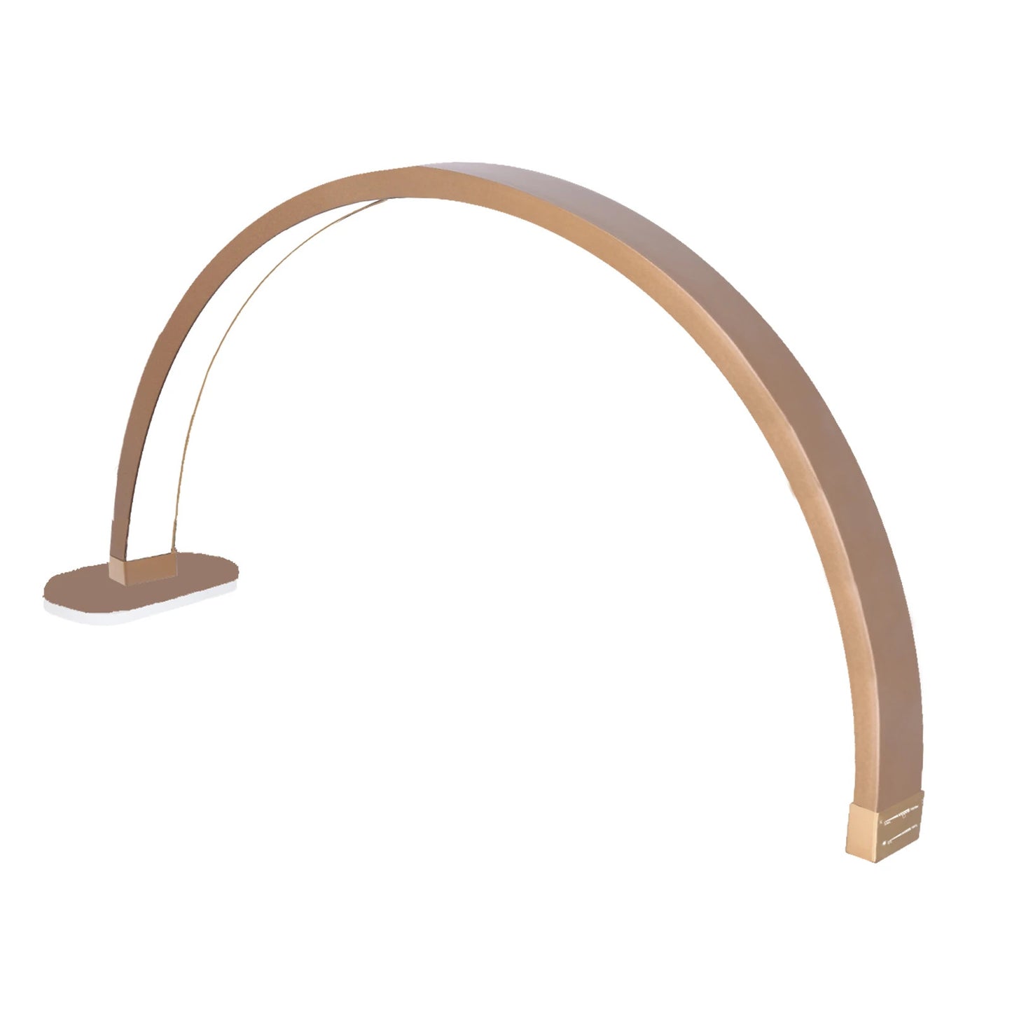 FOSOTO Half-Moon Nail Desk Light for Nail Art