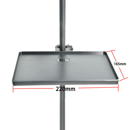 Universal Sound Card Stable Tray Plastic Platform For Eyelash Makeup Cosmetic Live streaming Tray On Tripod Microphone Holder - FOSOTOUniversal Sound Card Stable Tray Plastic Platform For Eyelash Makeup Cosmetic Live streaming Tray On Tripod Microphone Holder