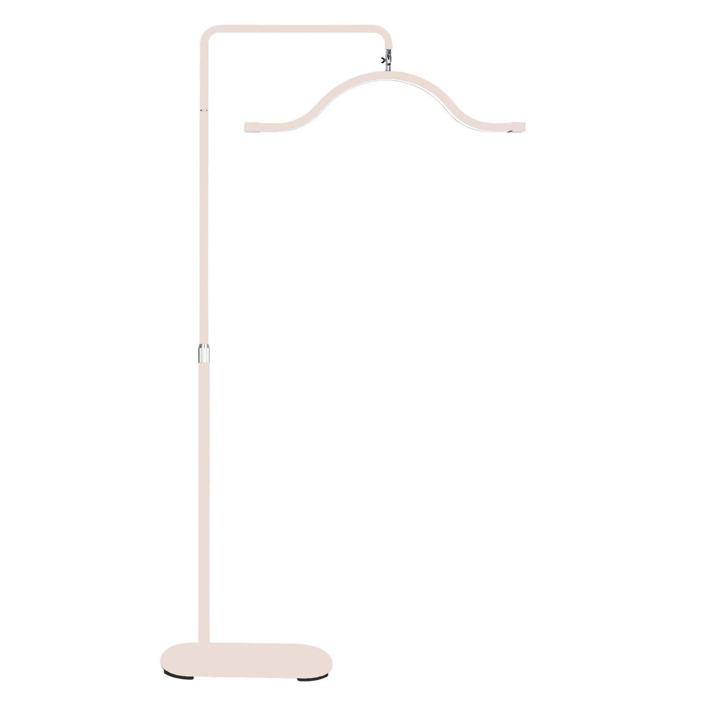 FOSOTO FT-Y17 29'' LED Half Moon Floor Lamp | 45W Beauty Light for Lash, Makeup & Tattoo
