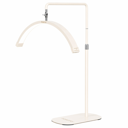 Fosoto Multifunctional Half Moon Lamp Video Ring Lash Light For Beauty Facials Salon Tatoo Live Stream Photography Photo TikTok