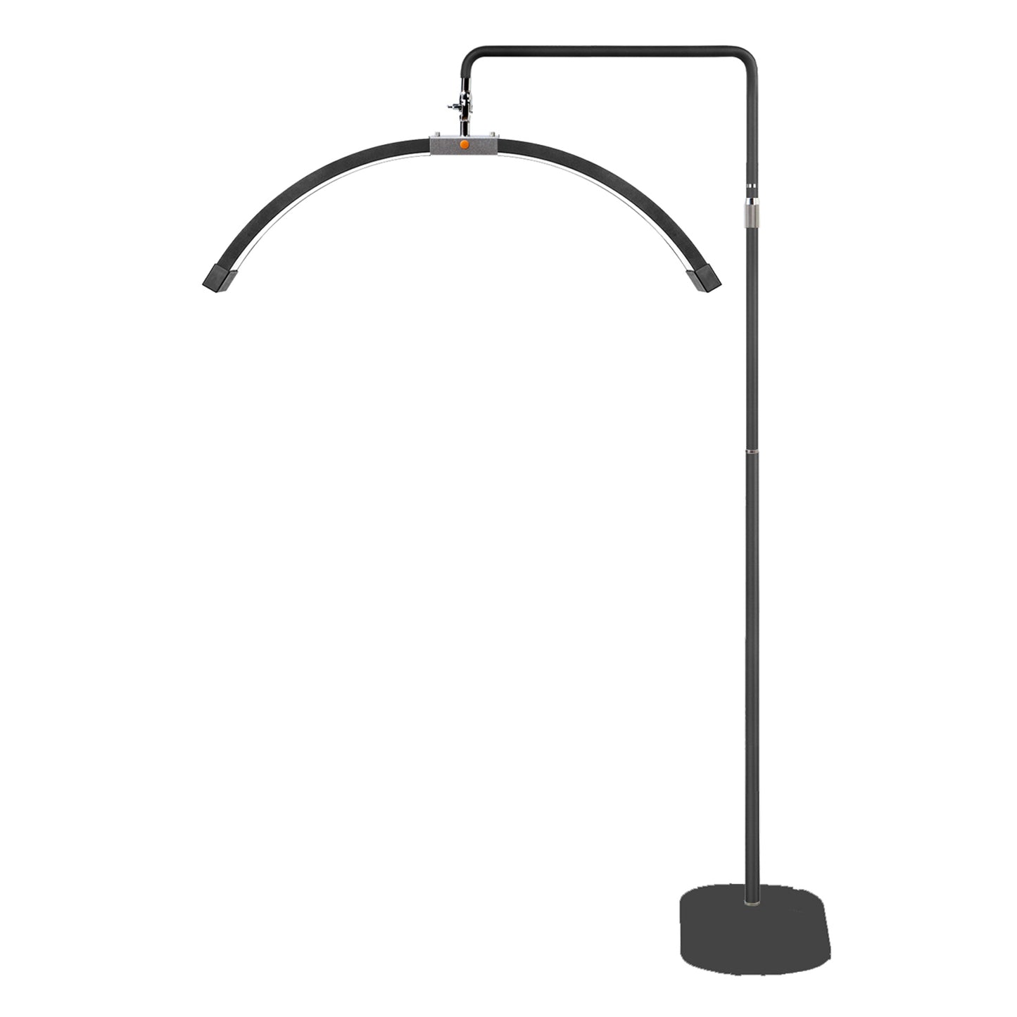 FOSOTO Foldable 2 in 1 Half Moon Light with Mirror, Flicker-Free, CRI 95+ Beauty Lamp