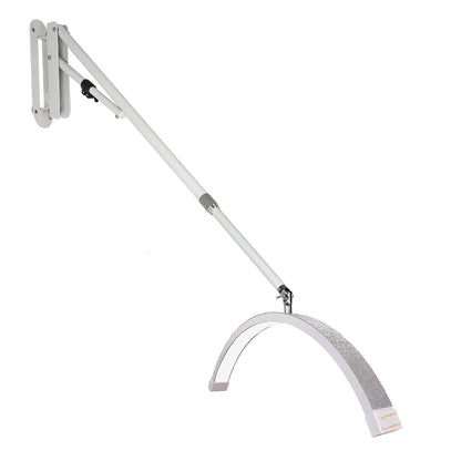 Fosoto Dimmable LED Video Light wall mount half moon light 3200K-5600K Fill light for Beauty Salon Makeup Nail Barbershop