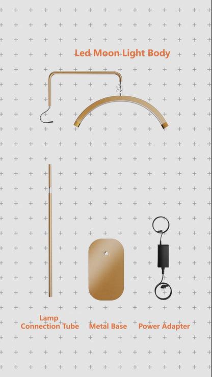 Fosoto FT-Y16 Multiple Half-Moon Light LED Light Photography Ring Light With Tripod Stand For Beauty Eyelash Makeup Tattoo TikTok Video