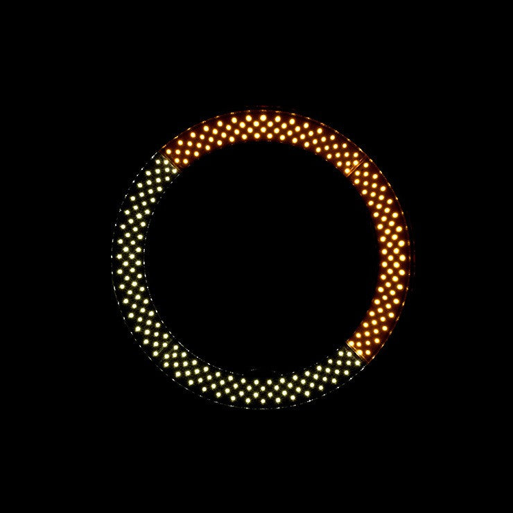 fosoto Camera Photo Video 18"RL-18 240 LED Ring Light 5500K 55W Dimmable Photography Ring Video Light lamp for Camera Fill Light