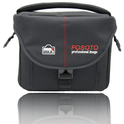 Sacoche pour appareil photo fosoto en nylon pour appareil photo reflex numérique Canon Nikon D3300 Sony Pentax Samsung Panasonic