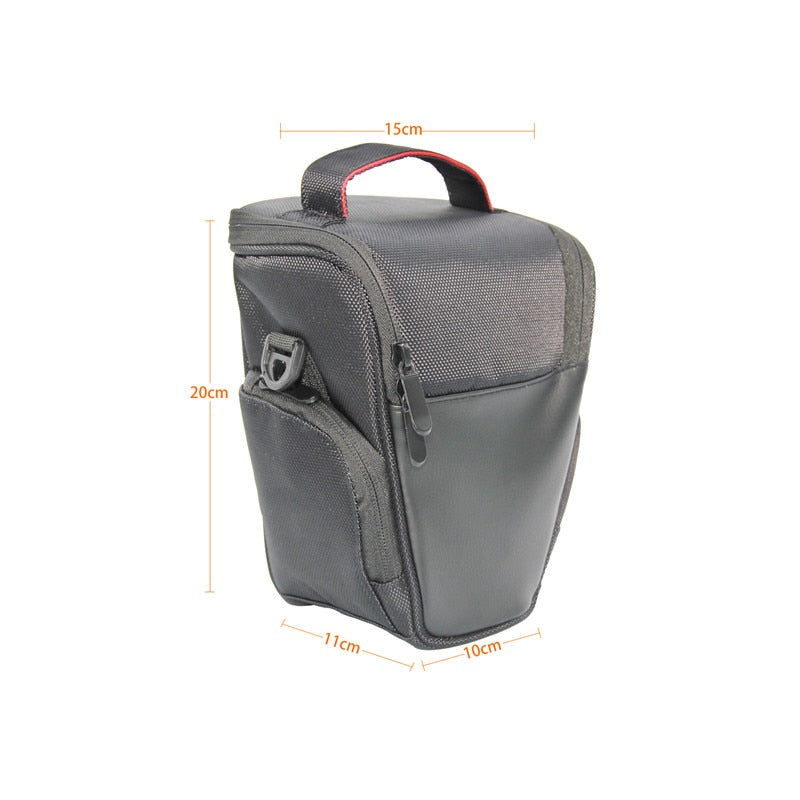 fosoto Fashion Triangle Digital Camera DSLR Shoulder Bag photo Case Bags For Canon EOS 1300D 6D 70D 760D 750D 80D 700D 600D 650D