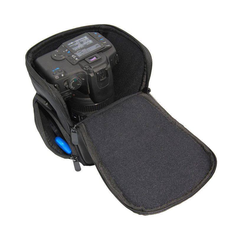fosoto Fashion Triangle Digital Camera DSLR Shoulder Bag photo Case Bags For Canon EOS 1300D 6D 70D 760D 750D 80D 700D 600D 650D