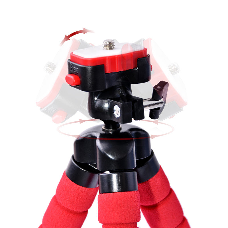 fosoto Octopus Mini Portable Flexible Mobile Mini Tripod Stand Gorillapod For iPhone 6 7 GoPro Canon Nikon Sony Camera&Ball Head
