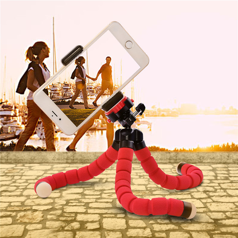 fosoto Octopus Mini Portable Flexible Mobile Mini Tripod Stand Gorillapod For iPhone 6 7 GoPro Canon Nikon Sony Camera&Ball Head