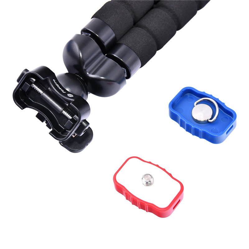 fosoto Octopus Mini Portable Flexible Mobile Mini Tripod Stand Gorillapod For iPhone 6 7 GoPro Canon Nikon Sony Camera&Ball Head