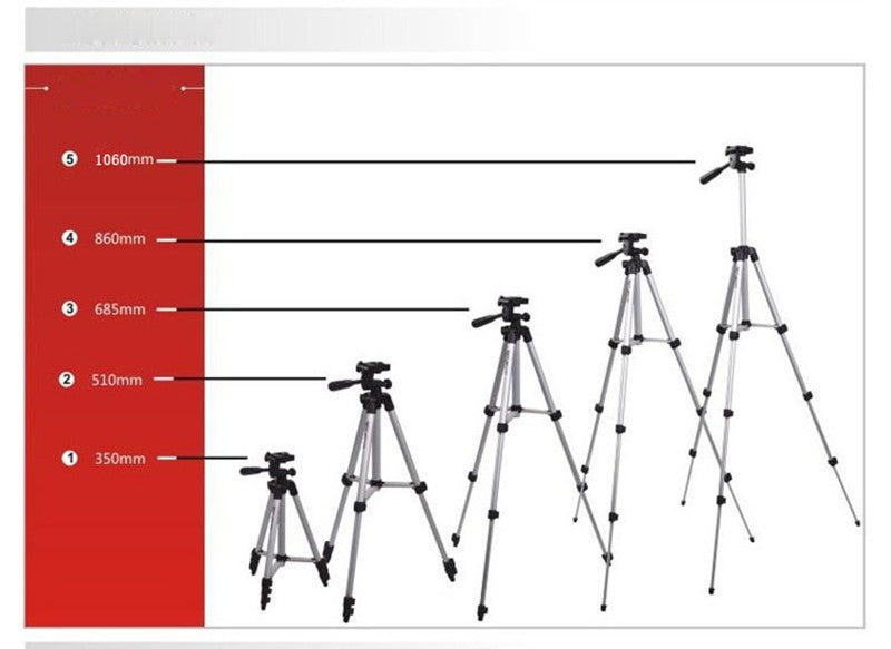 fosoto Flexible Professional Protable aluminum Digital Camera mini Tripod Stand For Canon Nikon D7100 D90 D3100 Sony DSLR iphone