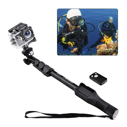 perche à selfie fosoto FT-777 Bluetooth 50" vs monopode portable YT-1288 avec Bluetooth et étui pour trépied Gopro Dslr Camera IPhone7
