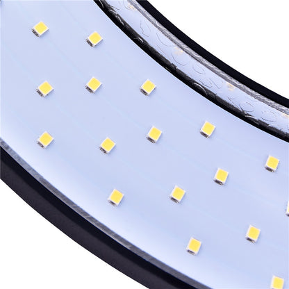 fosoto RL-12 photographic lighting 42W 5500K 180 LED Dimmable Camera Photo Studio Phone Photography Ring Light Lamp&Tripod Stand