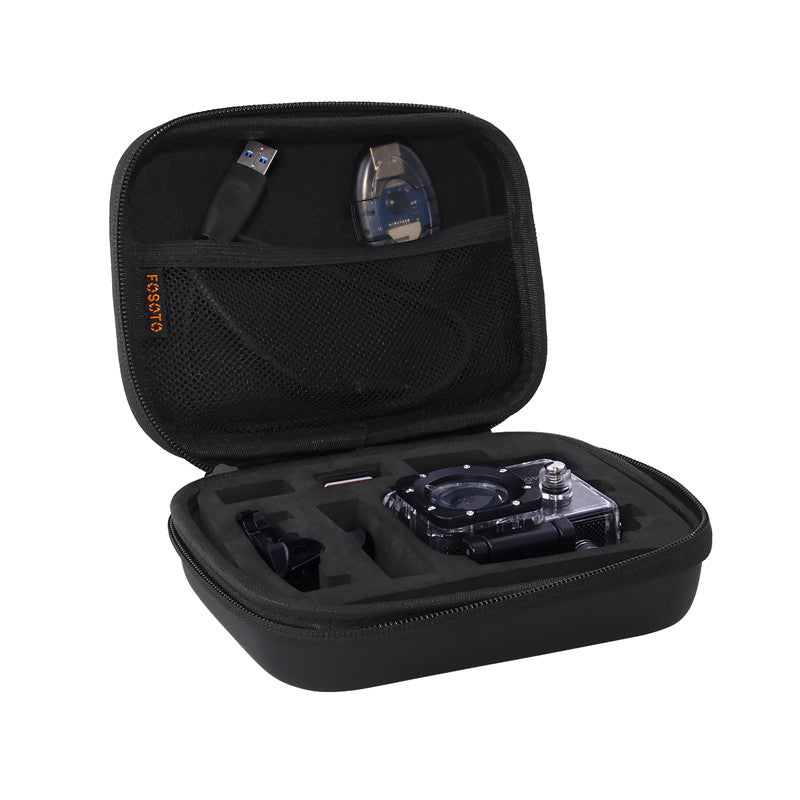 fosoto EVA Digital Xiaomi Yi Bag Case Storage Hard Bags Waterproof Cases For Gopro Hero 5 4 3+ 3 2 1 and Xiaomi Action Camera