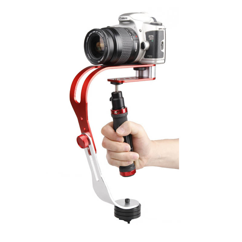 fosoto High Quality Handle video Camera Stabilizer Steady  for Canon Nikon Sony Gopro hero Digital Compact Camera DSLR