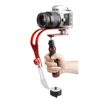 Fosoto Estabilizador de cámara de vídeo con mango de alta calidad estable para Canon Nikon Sony Gopro hero cámara Digital compacta DSLR