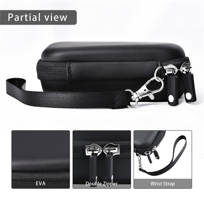 Fosoto Estuche portátil, funda de carcasa, bolsa de almacenamiento de transporte de viaje para impresora móvil Polaroid ZIP, impresora fotográfica portátil HP Sprocket