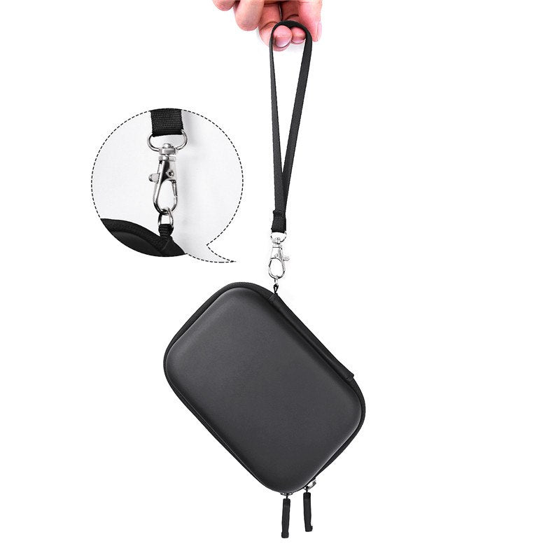 fosoto Portable Case Shell Cover Travel Carrying Storage Bag For Polaroid ZIP Mobile Printer HP Sprocket Portable Photo Printer