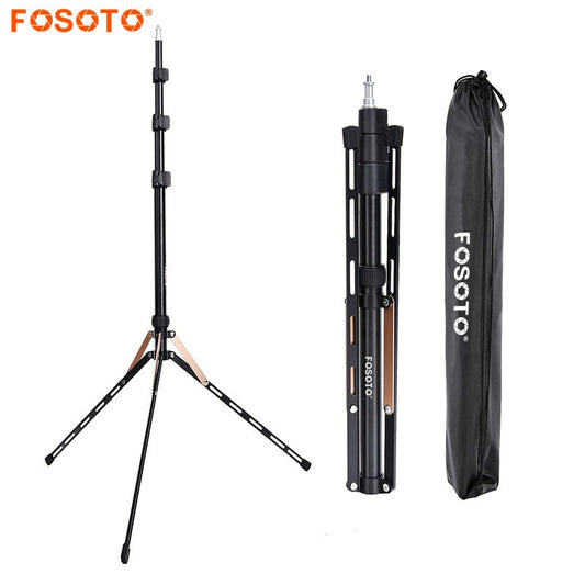 Fosoto Led Light Tripod Stand &1/4 Screw Bag Head Softbox For Photo Studio Ring Photographic Lighting Flash Umbrellas Reflector