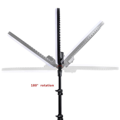 fosoto RL-12II 3200K-5500K Dimmable Photography Studio Led Ring Light Lamp Tripod Stand For Camera Photo Studio Phone Video
