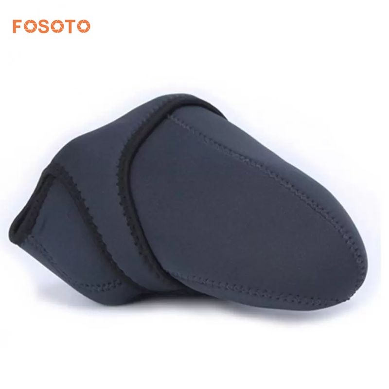 fosoto Large Single-lens Reflex Reversible Soft Protective Pouch Camera Case Cover for Canon EOS 100D 60D 70D 6D 7D 5D2 Camera