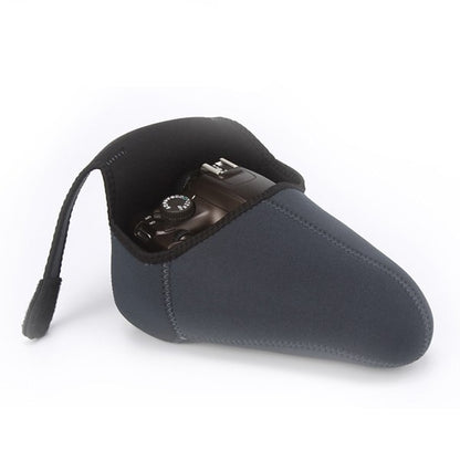 fosoto Large Single-lens Reflex Reversible Soft Protective Pouch Camera Case Cover for Canon EOS 100D 60D 70D 6D 7D 5D2 Camera