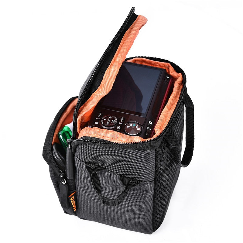 fosoto R2 Digital Camera Bag Black Case Shoulder waterproof Bags For Nikon D3400 D5300 D5000 D3200 For Canon EOS 750D 1100D 550D