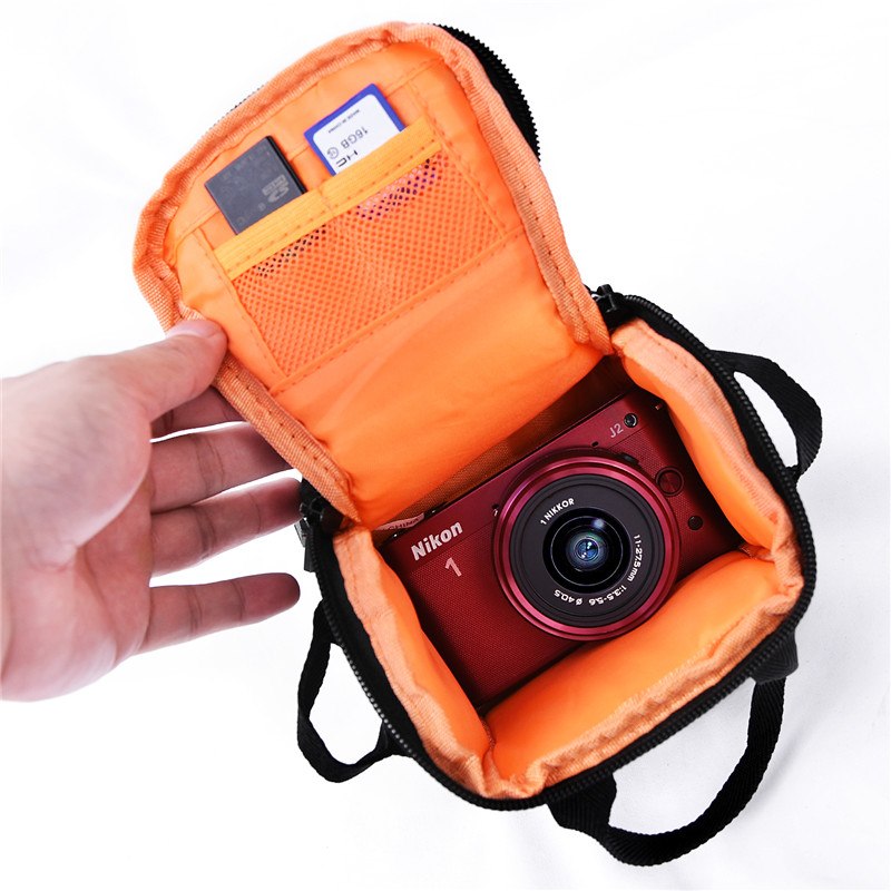 fosoto R2 Digital Camera Bag Black Case Shoulder waterproof Bags For Nikon D3400 D5300 D5000 D3200 For Canon EOS 750D 1100D 550D