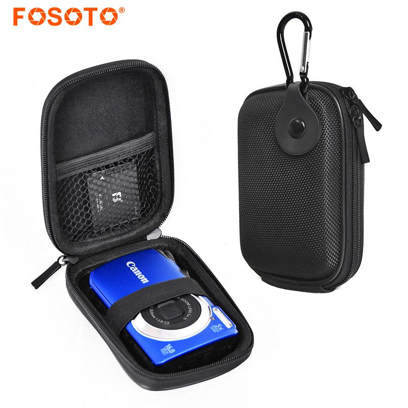 fosoto DSLR Camera Bag WeatherProof DV Bags  Hard Case for Canon Powershot SX730 SX740 SX710 SX700 HS G7X G9X Mark II 2 SX150